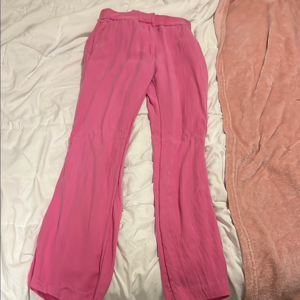 Elegant Pink Women's Pants